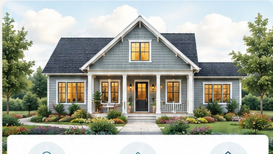 Single-story home